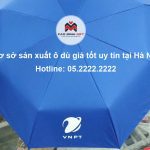 Cơ sở sản xuất ô dù giá tốt uy tín tại Hà Nội - Cao Minh gift