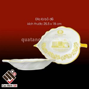 Cao Minh gift - chuyên cung cấp đĩa sứ in logo số lượng lớn với nội dung theo yêu cầu của khách hàng