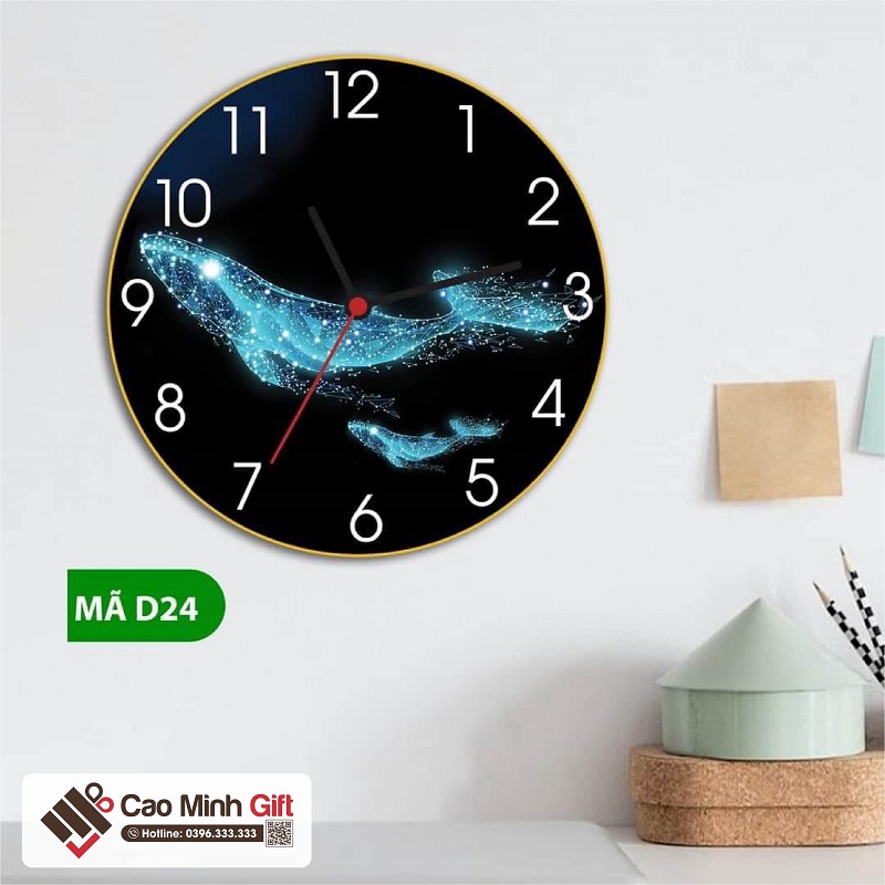 Cao Minh gift - chuyên cung cấp đồng hồ in logo số lượng lớn với nội dung theo yêu cầu của khách hàng