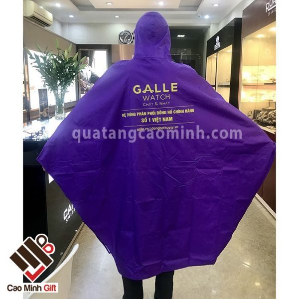 Cao Minh gift - chuyên in logo áo mưa số lượng lớn theo yêu cầu của khách hàng