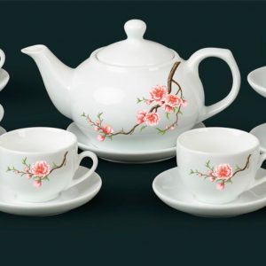 Cao Minh gift - chuyên cung cấp bộ ấm chén sứ cao cấp in logo số lượng lớn theo yêu cầu của khách hàng