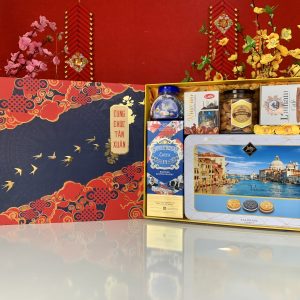 Cao Minh gift - chuyên cung cấp hộp quà tết in logo số lượng lớn với nội dung in logo theo yêu cầu của khách hàng