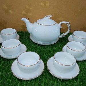 Bộ ấm chén in logo