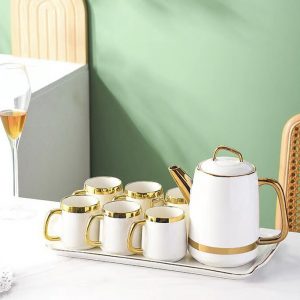 Bộ ấm chén in logo