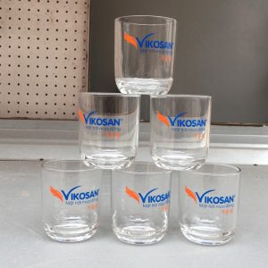 Cao Minh gift - chuyên cung cấp cốc thủy tinh in logo số lượng lớn với nội dung theo yêu cầu của khách hàng