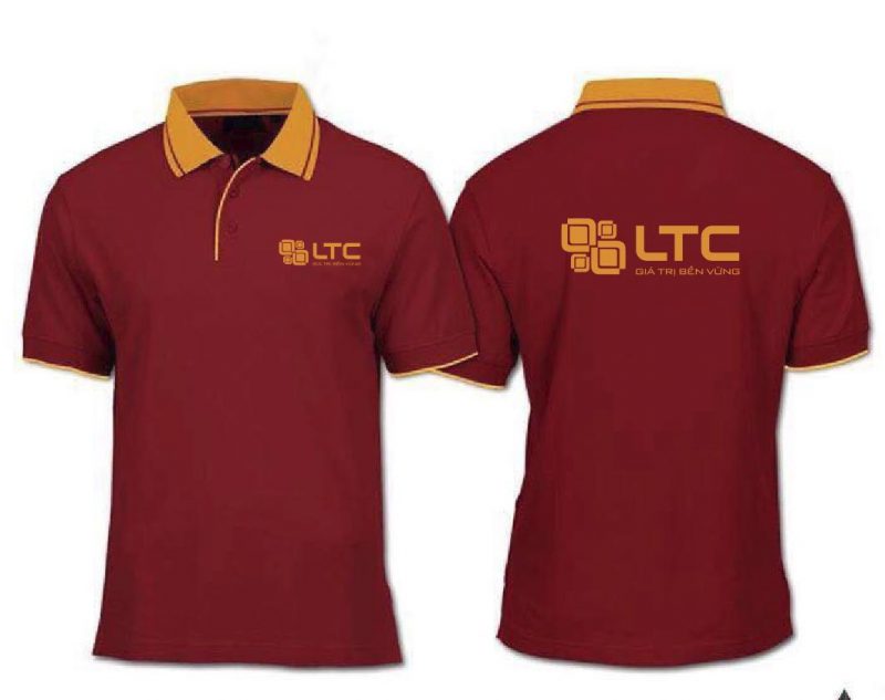 Áo đồng phục in logo LTC