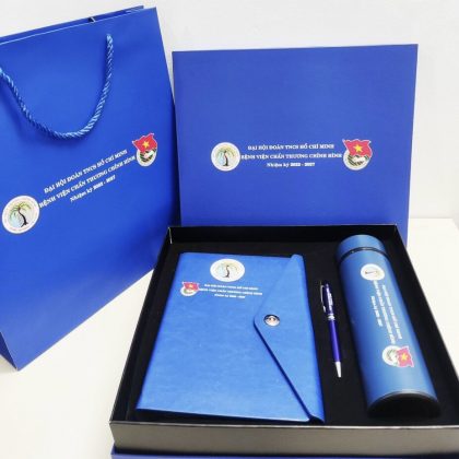 Bộ quà tặng in logo Đoàn TNCS HCM