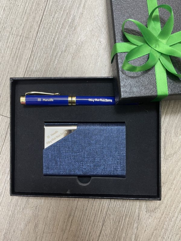 Bộ gift set in logo Manulife