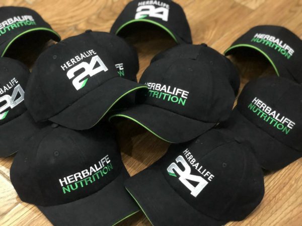 Mũ lưỡi trai in logo Herbalife