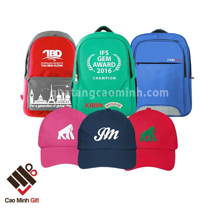 Cao Minh gift - chuyên In logo doanh nghiệp lên balo giá tốt, uy tín