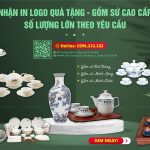 Cao minh gift chuyên in logo gốm sứ phong thủy chất lượng giá gốc tại xưởng