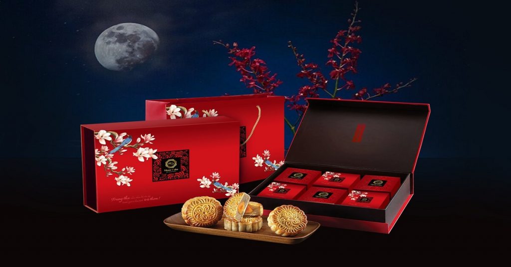 Quà tặng Cao Minh nhận in logo lên hộp bánh trung thu ở Hà Nội số lượng lớn giá xưởng