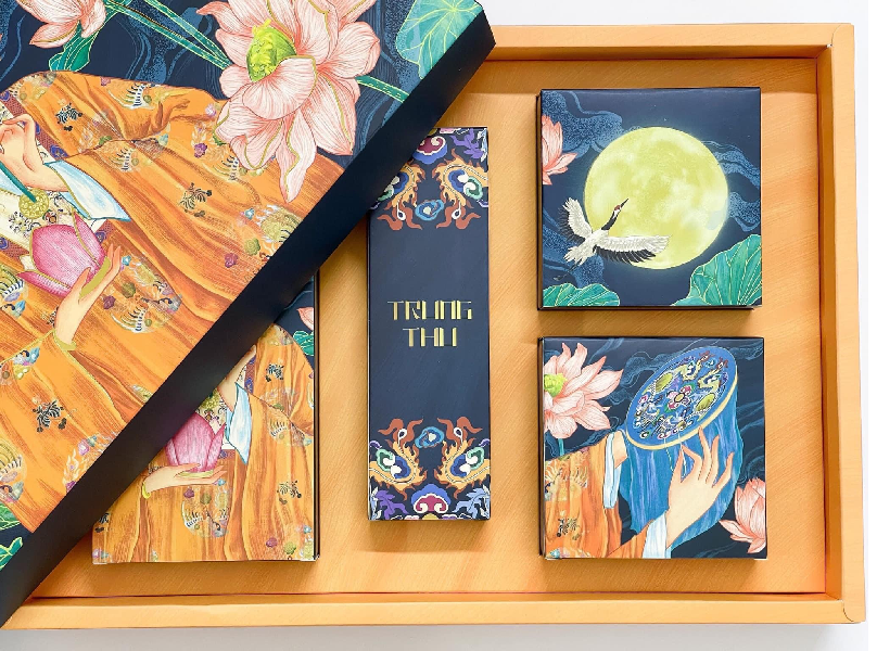 Quà tặng trung thu sản xuất theo yêu cầu