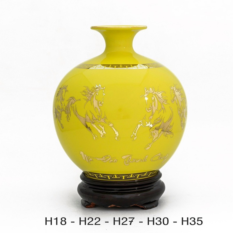 Cao Minh Gift - địa chỉ in ấn logo lên bình gốm sứ