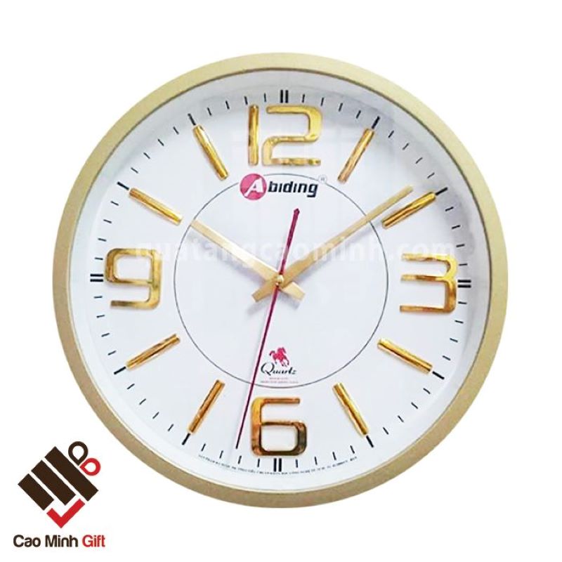 Đồng hồ treo tường in logo