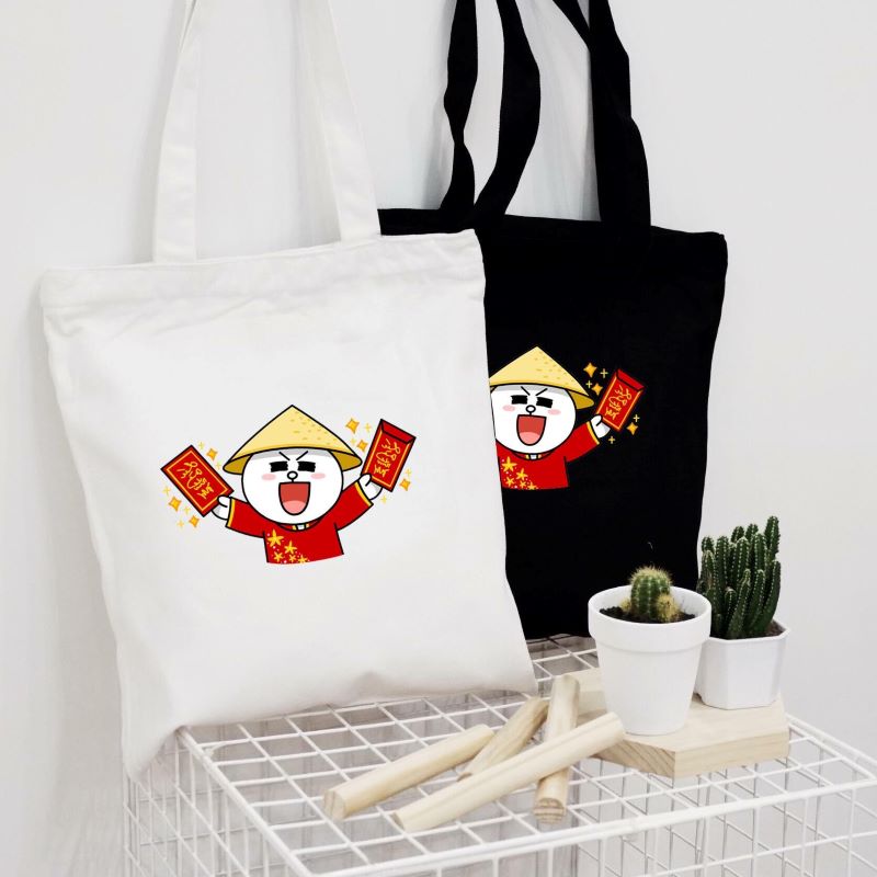 Quà tặng túi vải in logo