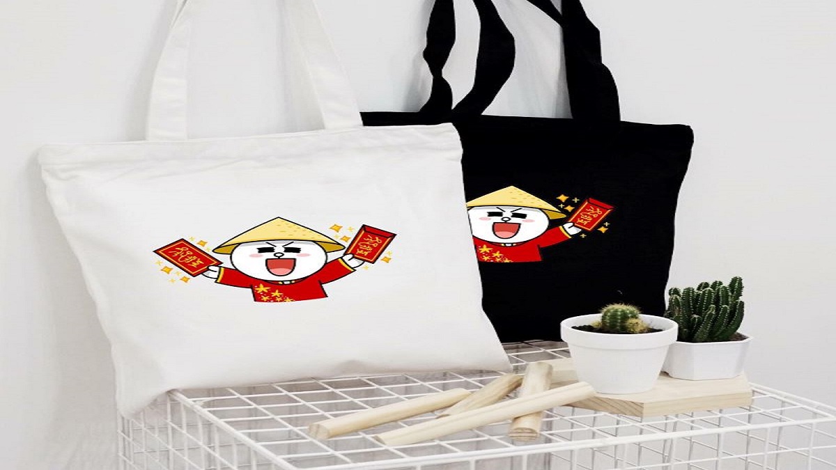 Quà tặng túi vải in logo
