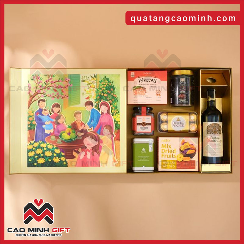 Hộp quà Tết có trà ngân sách từ 1-2,5 triệu đồng/hộp. Bạn muốn mix trà gì cho nhân viên, khách hàng, doanh nghiệp mình?