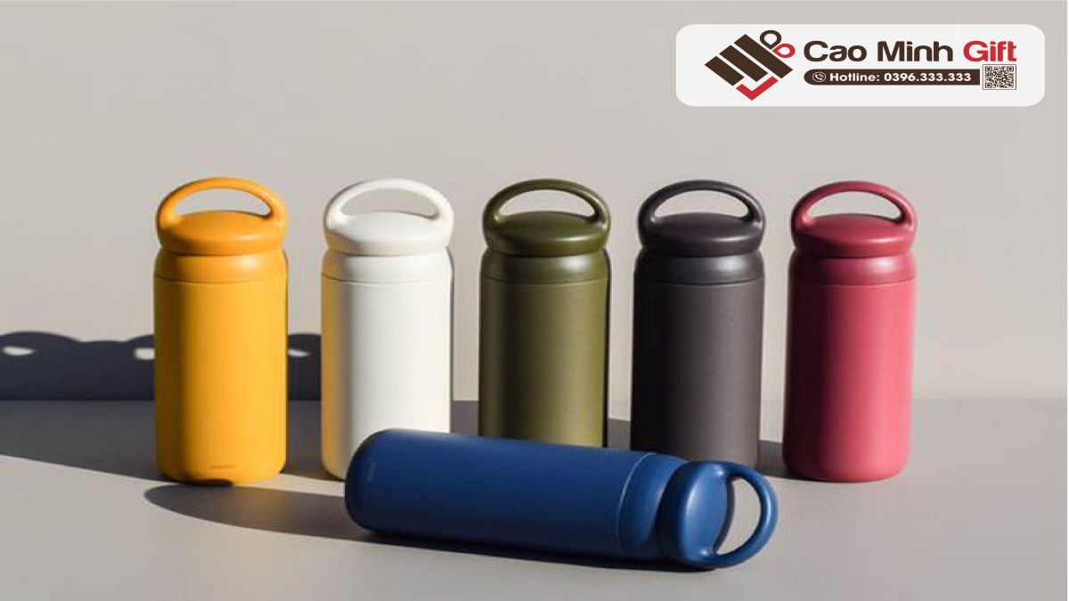 bình giữ nhiệt Lock&Lock in logo