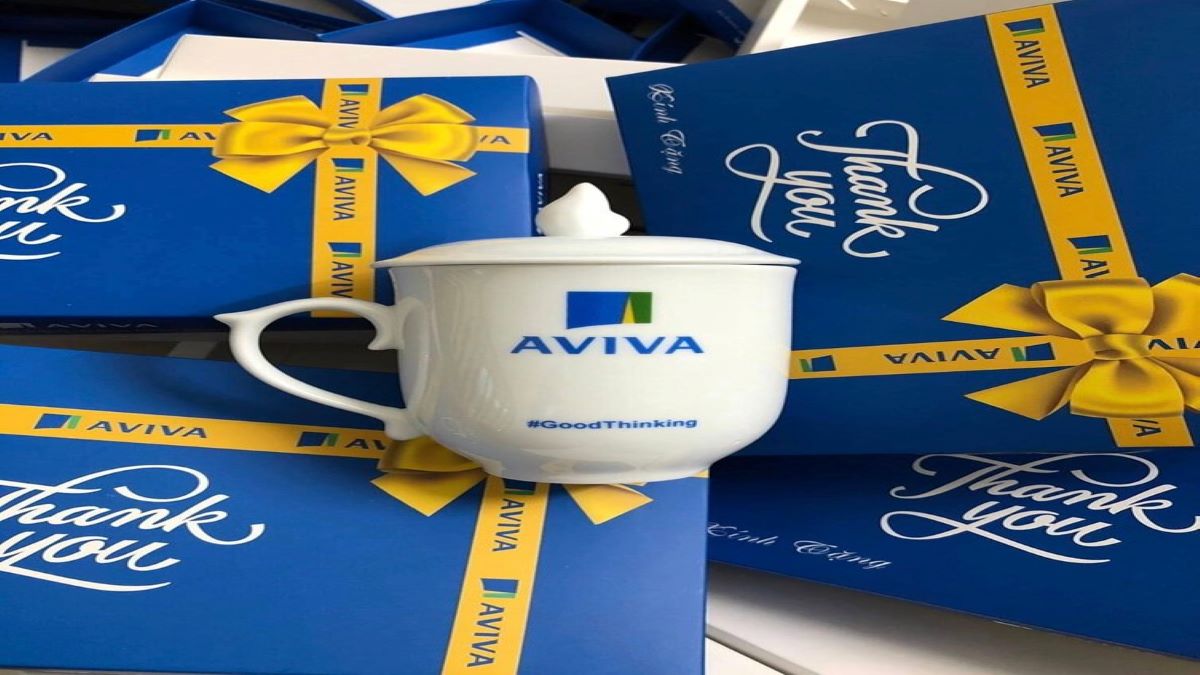 bộ quà tặng thương hiệu AVIVA