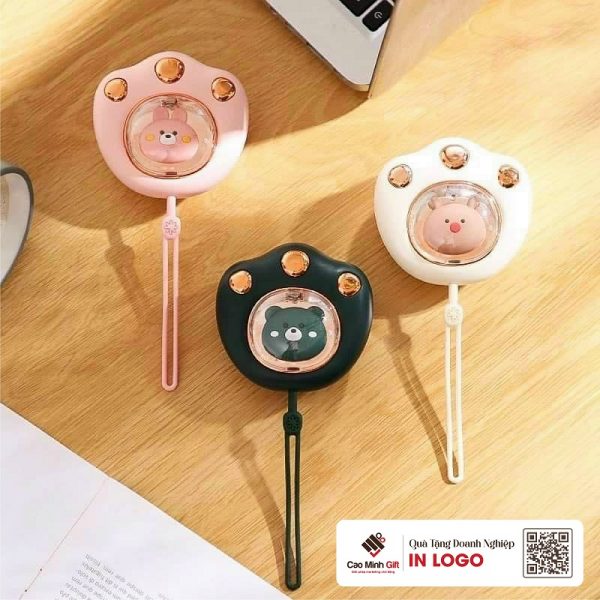 Cao Minh gift - chuyên cung cấp máy sưởi mini cầm tay in logo số lượng lớn với nội dung theo yêu cầu của khách hàng