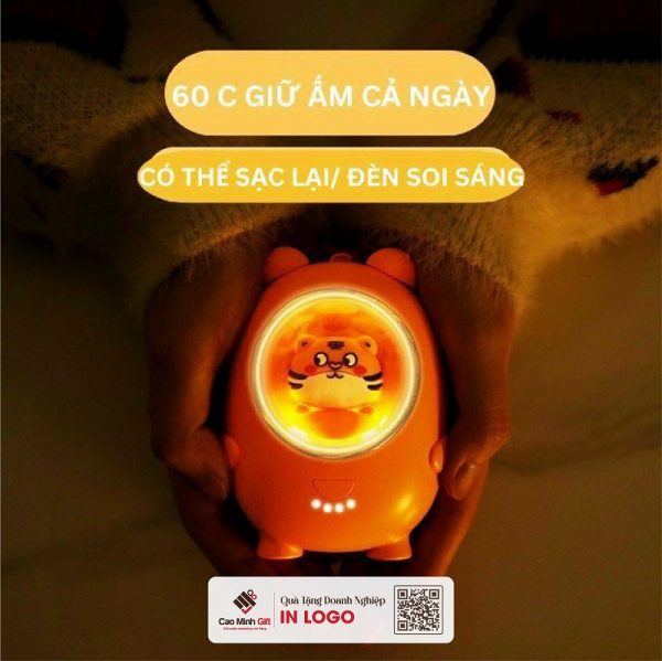 Cao Minh gift - chuyên cung cấp máy sưởi mini cầm tay in logo số lượng lớn với nội dung theo yêu cầu của khách hàng