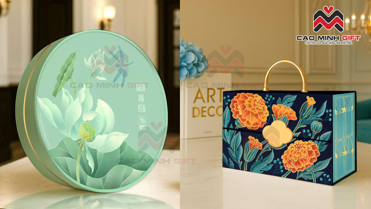 Review chi tiết hộp quà Tết tại Cao Minh gift