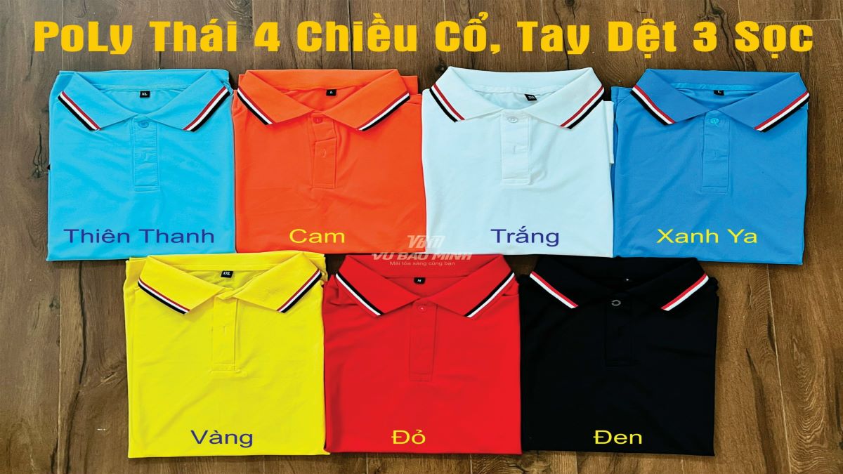 Báo giá áo polo in logo