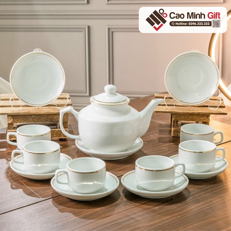 bộ ấm chén quà tặng