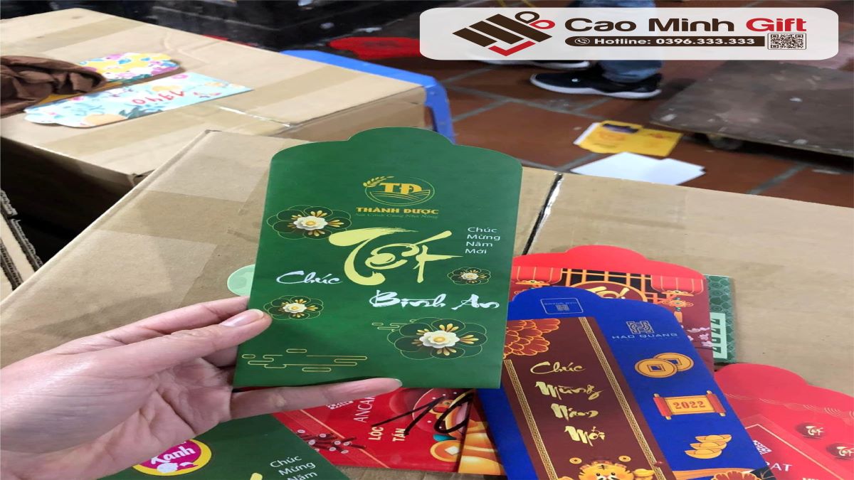 phong cách in bao lì xì