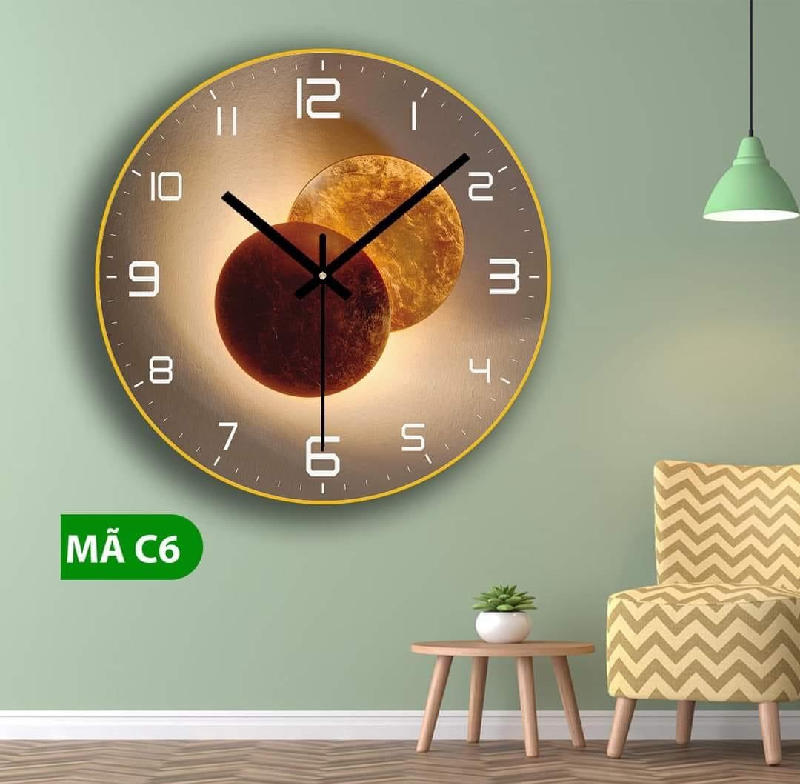 Đồng hồ treo tường hiện đại