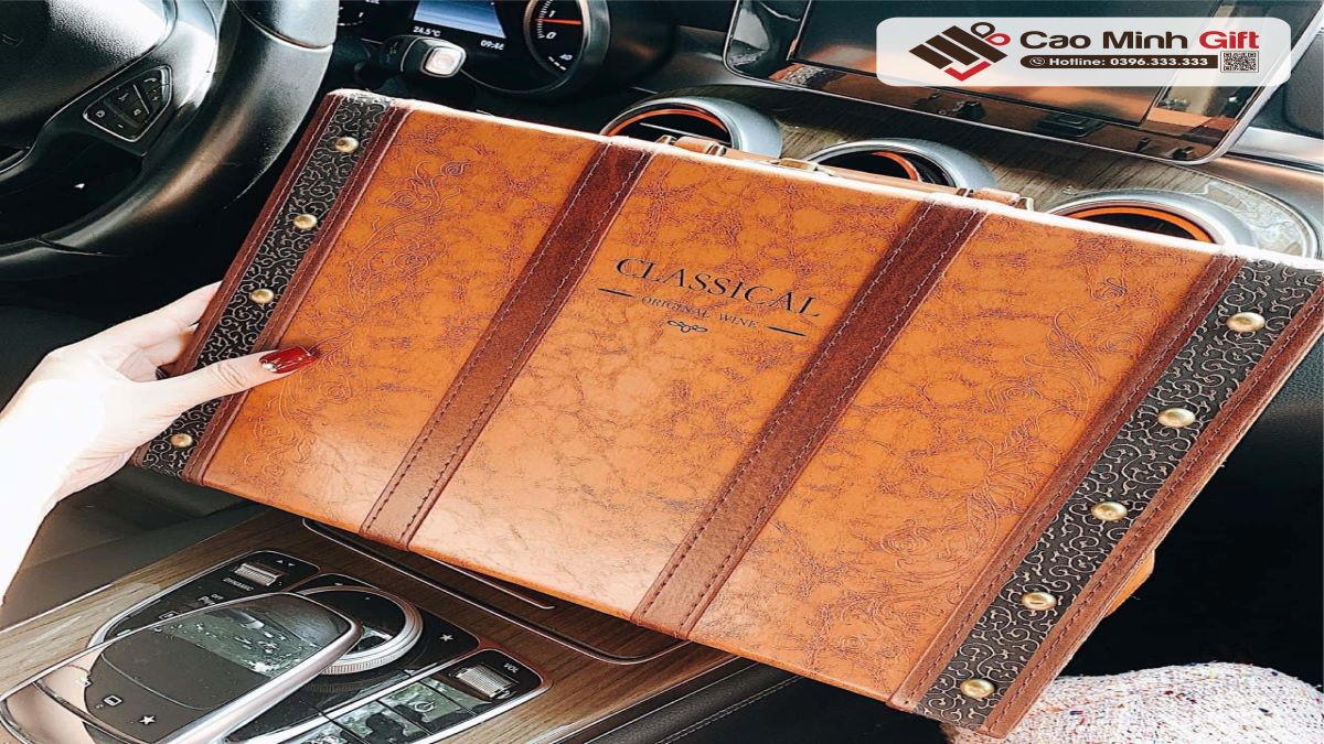 quà tặng hộp đựng rượu tết