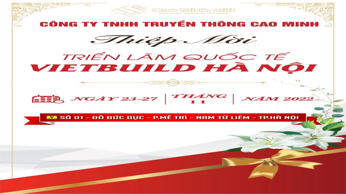 TRIỂN LÃM QUỐC TẾ VIETBUILD HÀ NỘI