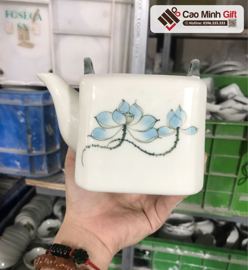 bộ ấm chén làm quà tặng tết