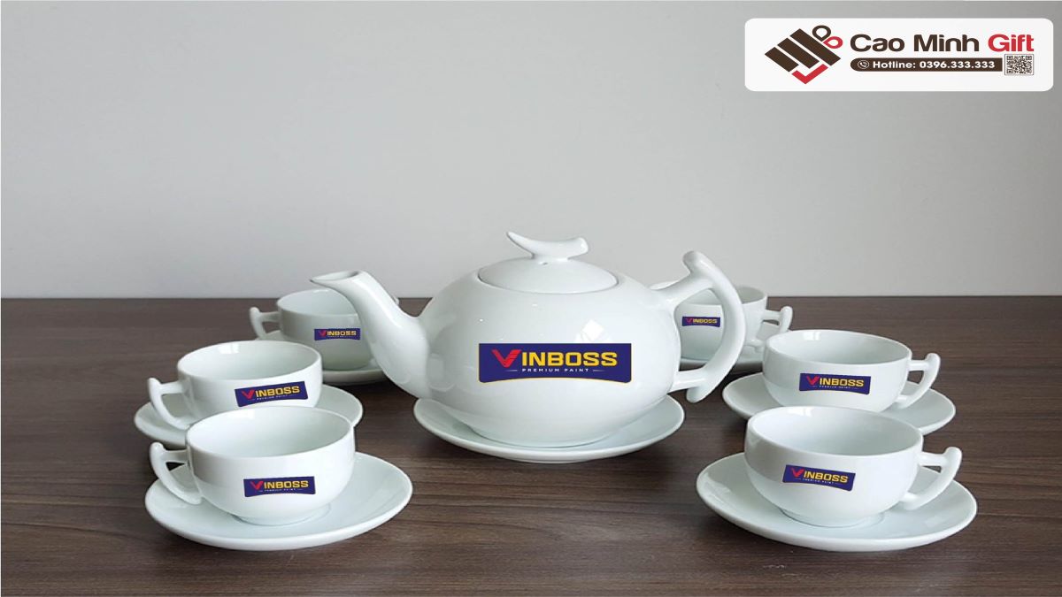 bộ ấm chén làm quà tặng tết