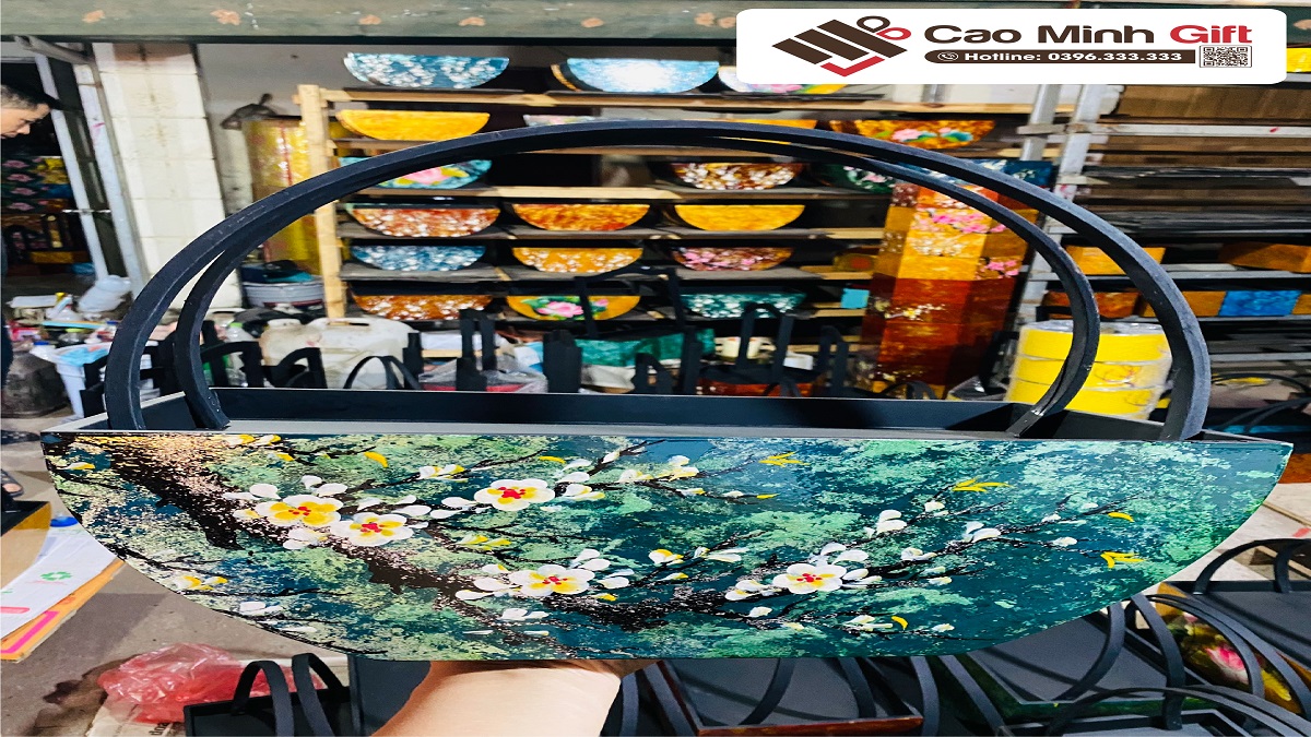 giỏ đựng quà tết bằng gỗ