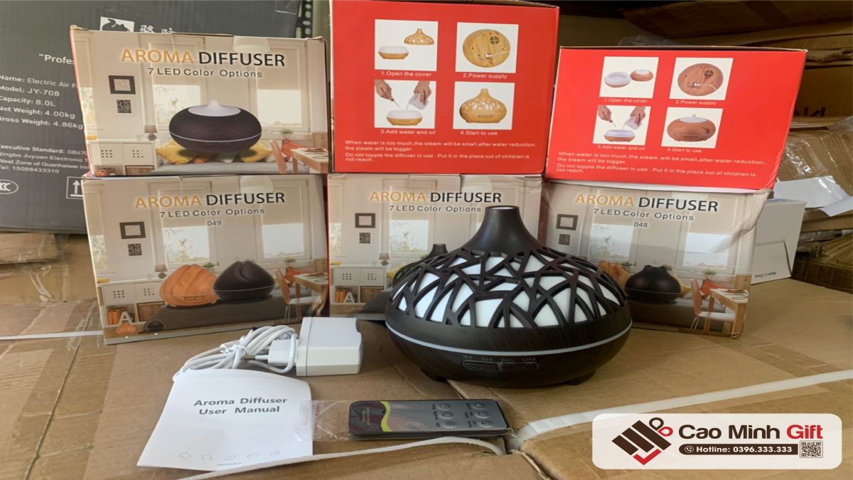quà tặng đèn xông tinh dầu