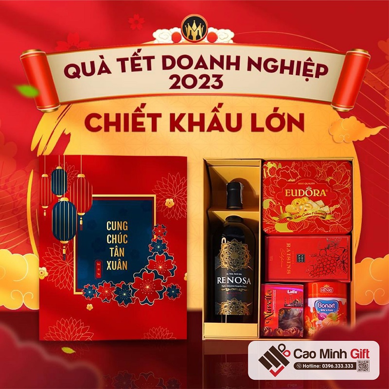 Cao Minh Gift - đơn vị cung cấp set quà Tết 2023