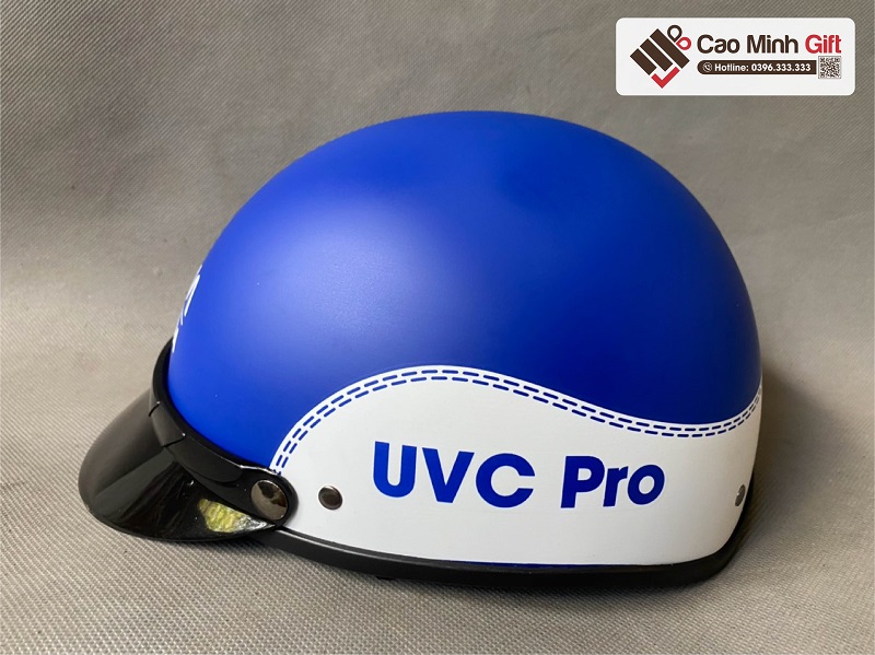 Quà tặng marketing mũ bảo hiểm in logo