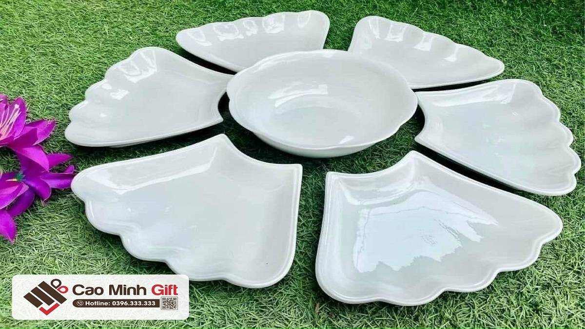 bộ bát đĩa quà tặng công đoàn
