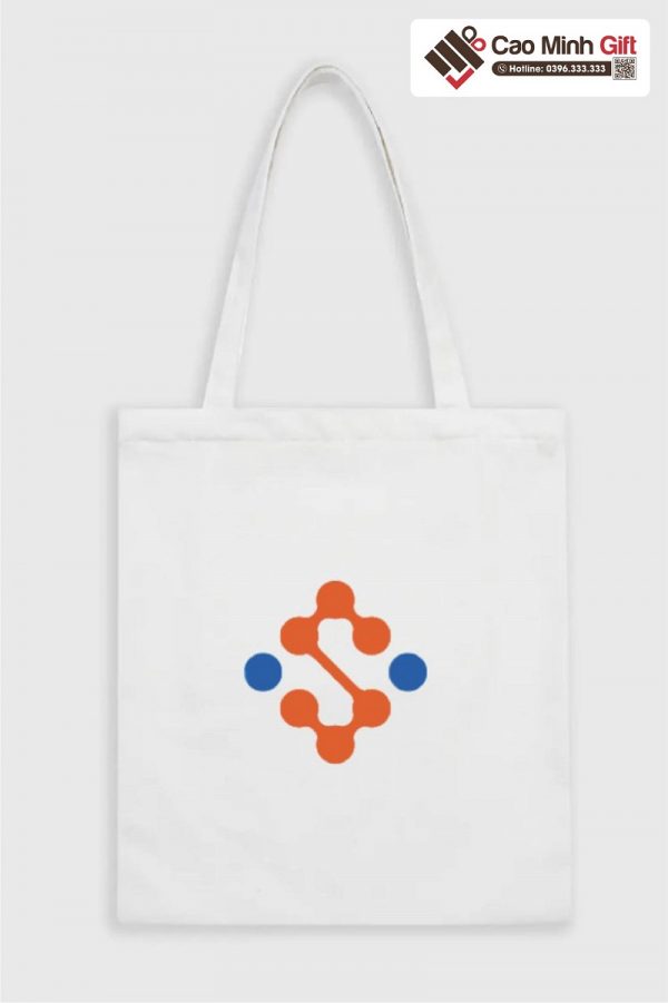 Cao Minh gift - chuyên cung cấp túi vải canvas in logo số lượng lớn với nội dung theo yêu cầu của khách hàng