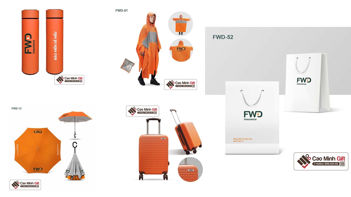 quà tặng in logo FWD