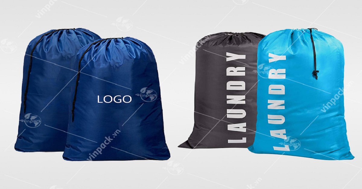 túi giặt ủi vài dù chống thấm in logo