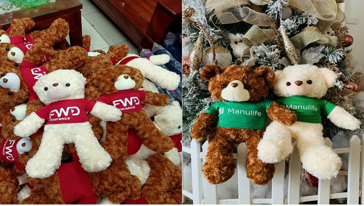 cung cấp gấu bông in logo