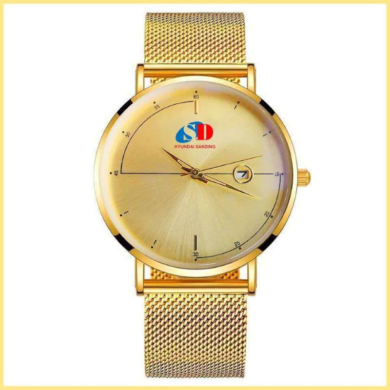đồng hồ đeo tay in logo theo yêu cầu