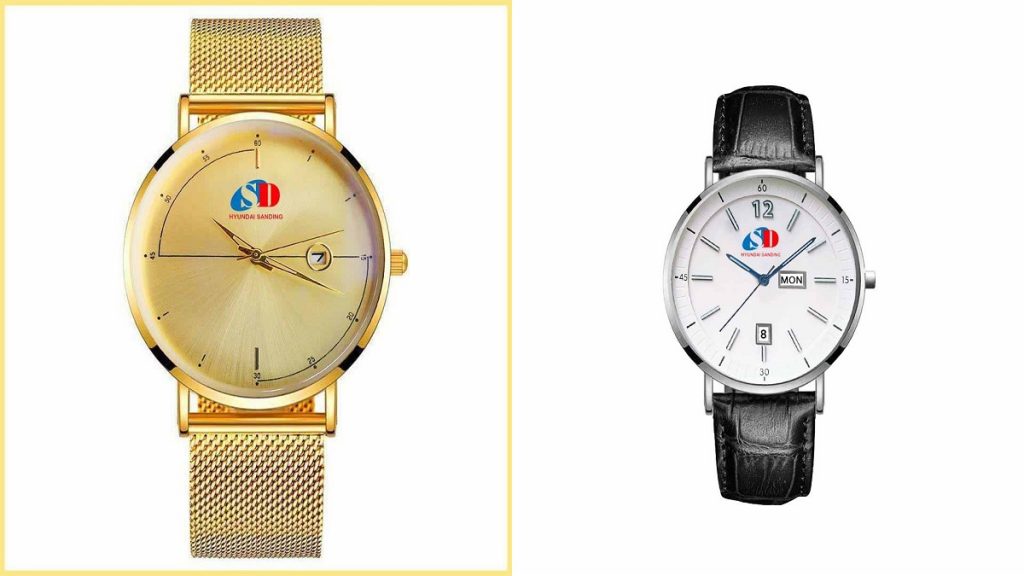 đồng hồ đeo tay in logo theo yêu cầu