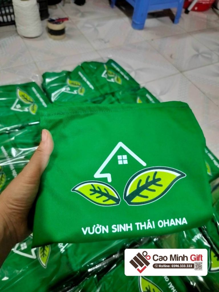 Tạp dề in logo