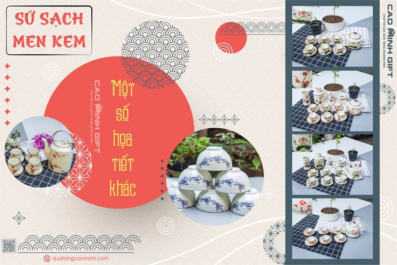 Ấm chén Bát Tràng men kem, Chu Đậu giả cổ