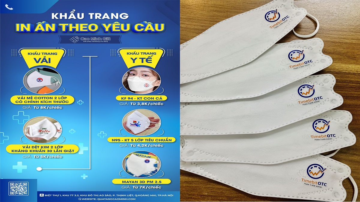 báo giá khẩu trang