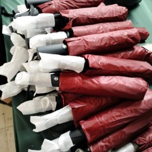 Ô gấp tự động in logo